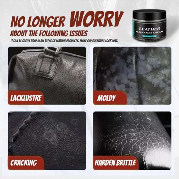 Leather Maintain Repair Cream Polish – 100g Best Quality!!