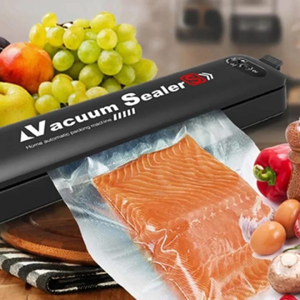 Automatic Electric Vacuum Sealer Machine (Includes 10 Vacuum Bags)