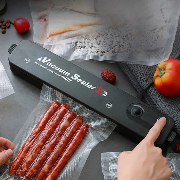 Automatic Electric Vacuum Sealer Machine (Includes 10 Vacuum Bags)