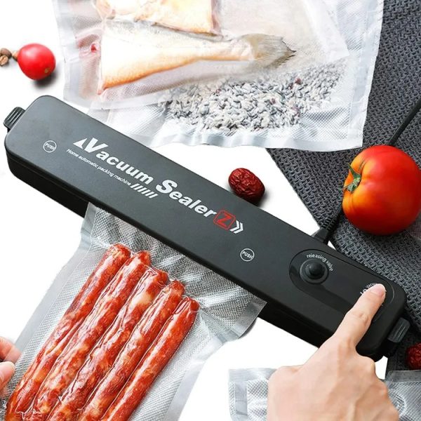 Automatic Electric Vacuum Sealer Machine (Includes 10 Vacuum Bags)
