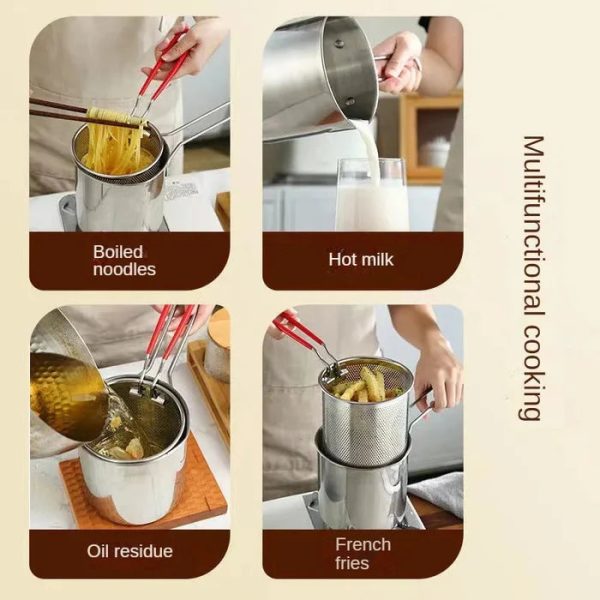 Stainless Steel Deep Frying Pot